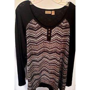 NORTH CREST BLOUSE 2X